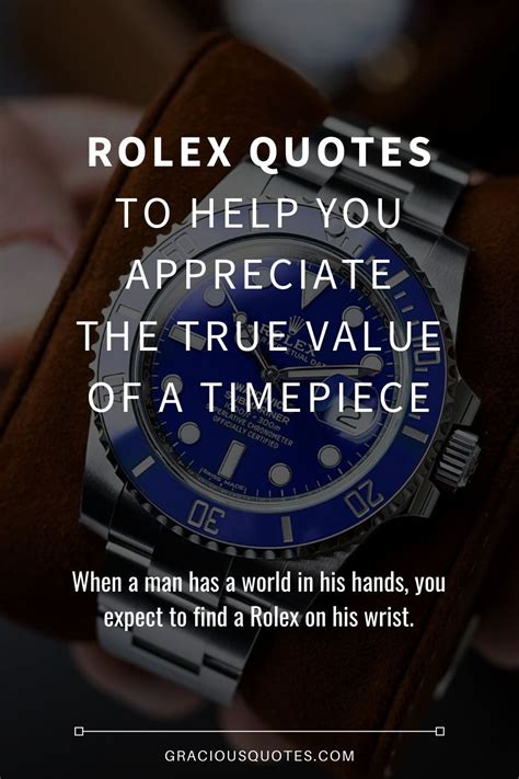 Rolex inspirational quotes